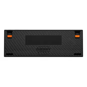 Mechaninė žaidimų klaviatūra Cherry K5 Pro TMR Compact — 65 % QWERTY US, laidinė USB, RGB, juoda/oranžinė