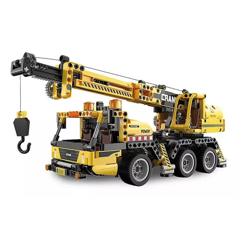 Statybinis mobilus kranas Jamara CaDA modelis 402886 – konstravimo rinkinys, juodas ir geltonas, nuo 8 metų