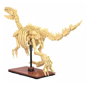 Konstruktorius Jamara CaDA Dinozaurų fosilija Stegosaurus – 297 detalių, nuo 8 metų, smėlio/rudos spalvos