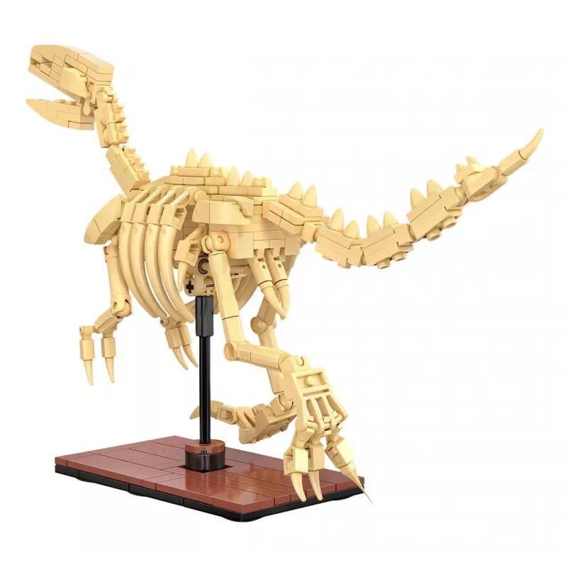 Konstruktorius Jamara CaDA Dinozaurų fosilija Stegosaurus – 297 detalių, nuo 8 metų, smėlio/rudos spalvos
