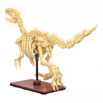 Konstruktorius Jamara CaADA Dinozaurų fosilija Velociraptor – 256 detalių, nuo 8 m., smėlio/ruda
