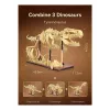 Konstruktorius Jamara CaADA Dinozaurų fosilija Velociraptor – 256 detalių, nuo 8 m., smėlio/ruda
