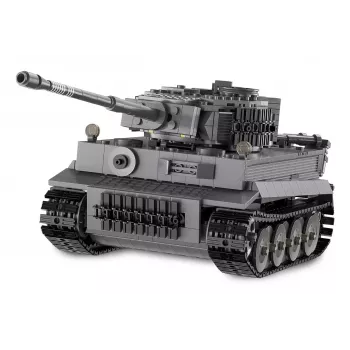 Radijo bangomis valdomas modelis Tankas Tiger CaDA Jamara 1:35, 925 dalių, elektrinis, Li-Ion baterija, 8+