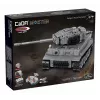 Radijo bangomis valdomas modelis Tankas Tiger CaDA Jamara 1:35, 925 dalių, elektrinis, Li-Ion baterija, 8+