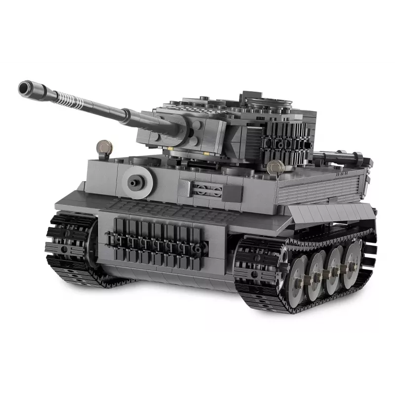 Radijo bangomis valdomas modelis Tankas Tiger CaDA Jamara 1:35, 925 dalių, elektrinis, Li-Ion baterija, 8+