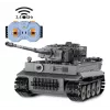 Radijo bangomis valdomas modelis Tankas Tiger CaDA Jamara 1:35, 925 dalių, elektrinis, Li-Ion baterija, 8+