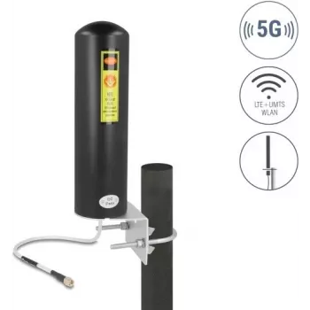 Antena DELOCK 10037 5G LTE SMA jungtis kryptinė stiprinimas 3–5 dBi