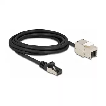Laidas RJ45 kištukas į Keystone modulį RJ45 lizdas DeLOCK 87029
