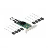 DeLOCK 8 prievadų SATA PCI Express x8 plokštė su jungiamuoju kabeliu