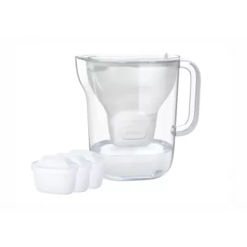 Vandens filtro ąsotis BRITA Style Essential XL su MAXTRA PRO Pure Performance kasetėmis (3) — baltas