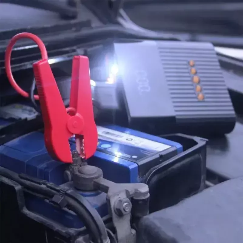 4smarts automobilio užvedimo starteris 456312 — 300 A paleidimo srovė, 2 A išėjimas, 16,6 V akumuliatorius, Juoda