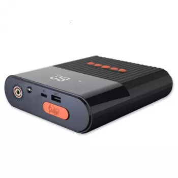 4smarts automobilio užvedimo starteris 456312 — 300 A paleidimo srovė, 2 A išėjimas, 16,6 V akumuliatorius, Juoda