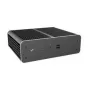 Akasa Euler CMX Mini-ITX belaidis korpusas A-ITX61-S1B — juodas, mini korpusas pasyviai aušinamoms sistemoms