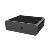 Akasa Euler CMX Mini-ITX belaidis korpusas A-ITX61-S1B — juodas, mini korpusas pasyviai aušinamoms sistemoms