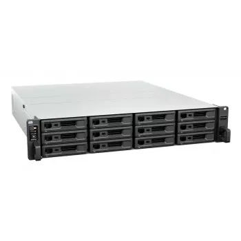 NAS Rack Synology RS2423RP+II (Rack 2U) AMD Ryzen V1780B 8 GB DDR4, 12 lizdų, RAID, DiskStation Manager