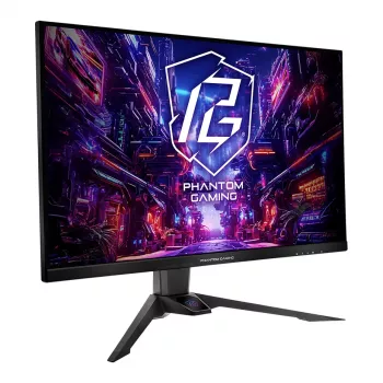 Monitorius ASRock PG32QFT 32 colių QHD (2560×1440) IPS LED, 1 ms, 180 Hz, VESA, aukščio reguliavimas, juodas
