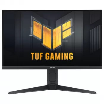 27 colių ASUS TUF Gaming VG27UQEL5A 4K UHD LCD monitorius, 3840×2160, 1 ms, IPS, VESA, reguliuojamas aukštis, įmontuoti garsiakalbiai