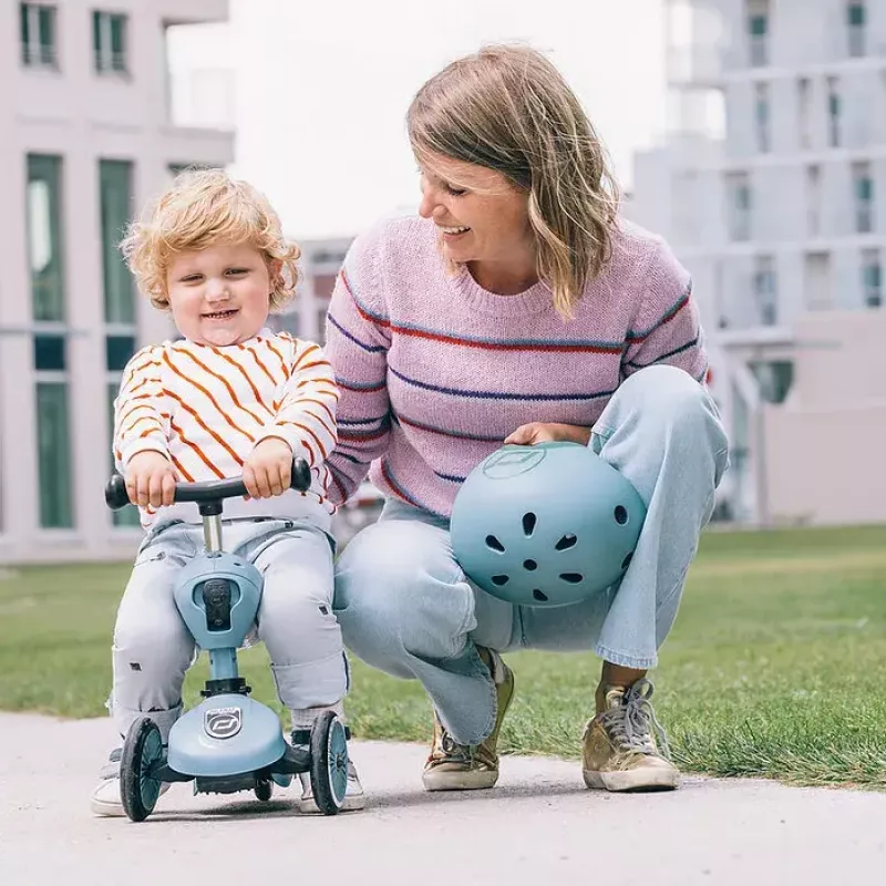Trijų ratų paspirtukas Scoot & Ride 96271 Mėlynas Vaikams 2.8 kg