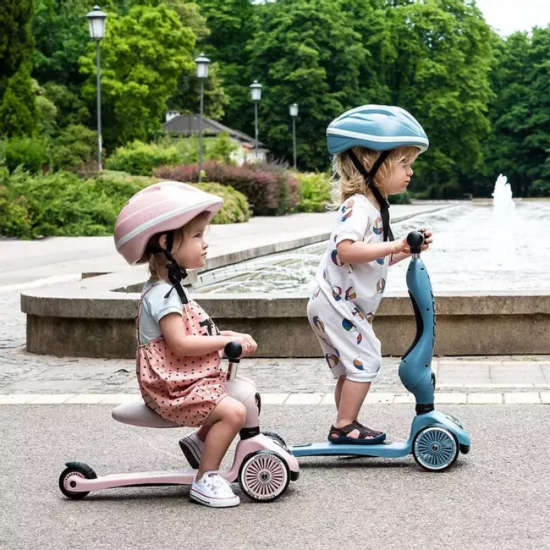Trijų ratų paspirtukas Scoot & Ride 96271 Mėlynas Vaikams 2.8 kg