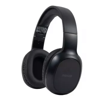 MAXELL HD1 BASS belaidės ausinės su USB-C įkrovimu, bosinio garso, belaidės viršugalvinės ausinės