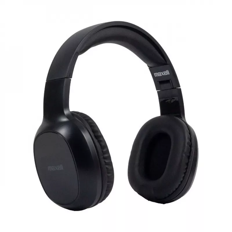 MAXELL HD1 BASS belaidės ausinės su USB-C įkrovimu, bosinio garso, belaidės viršugalvinės ausinės