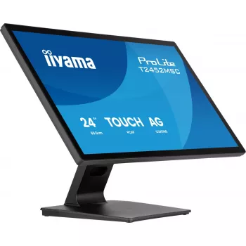 IIYAMA ProLite T2452MSC-B2AG 24 colių Full HD IPS jutiklinis monitorius 1920×1080, 5 ms, USB 3.2 šakotuvas, garsiakalbiai, VESA
