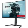 IIYAMA G-MASTER GCB2784HSU-B1 27 colių lenktas VA žaidimų monitorius 240Hz FHD 1920x1080 USB šakotuvas garsiakalbiai VESA