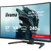 IIYAMA G-MASTER GCB2784HSU-B1 27 colių lenktas VA žaidimų monitorius 240Hz FHD 1920x1080 USB šakotuvas garsiakalbiai VESA