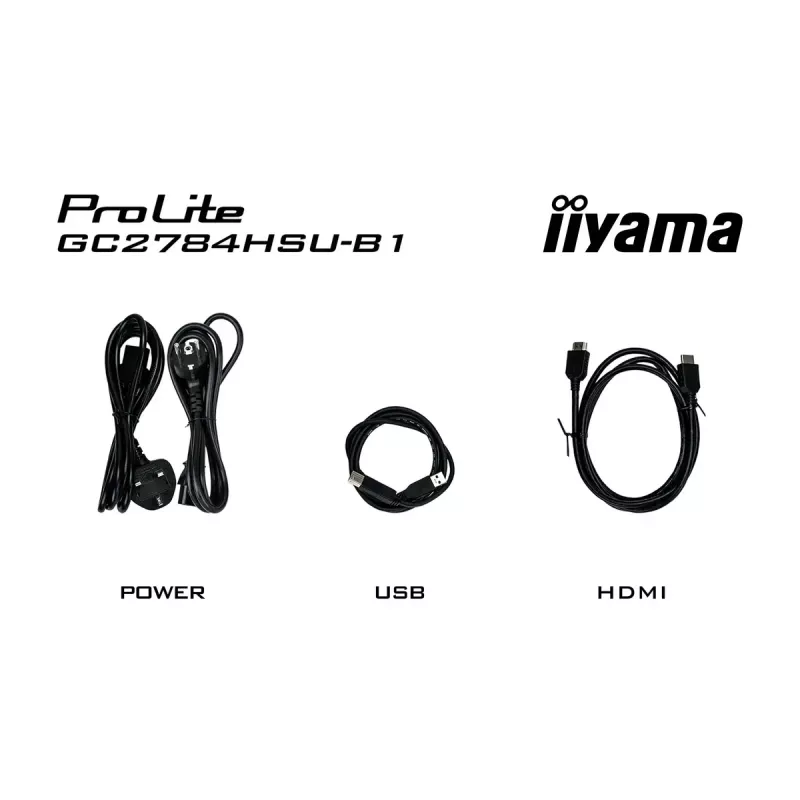 27 colių iiyama G-MASTER GC2784HSU-B1 lenktas VA monitorius 240 Hz Full HD 1920x1080 USB hub garsiakalbiai VESA