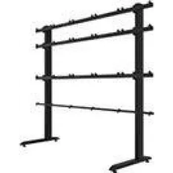 B-TECH sieninis laikiklis 27'' universalus 5x5 dvLED vaizdo sienai (BTXPS27-W5X5/B)