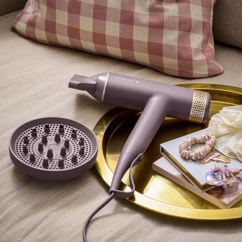 Plaukų džiovintuvas Remington EC8930, 1600 W, skaitmeninis variklis, 110000 RPM, rožinis, 3 m laidas