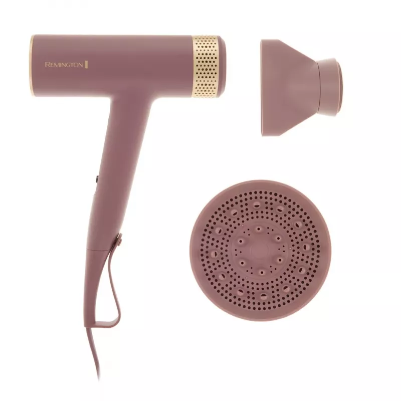 Plaukų džiovintuvas Remington EC8930, 1600 W, skaitmeninis variklis, 110000 RPM, rožinis, 3 m laidas