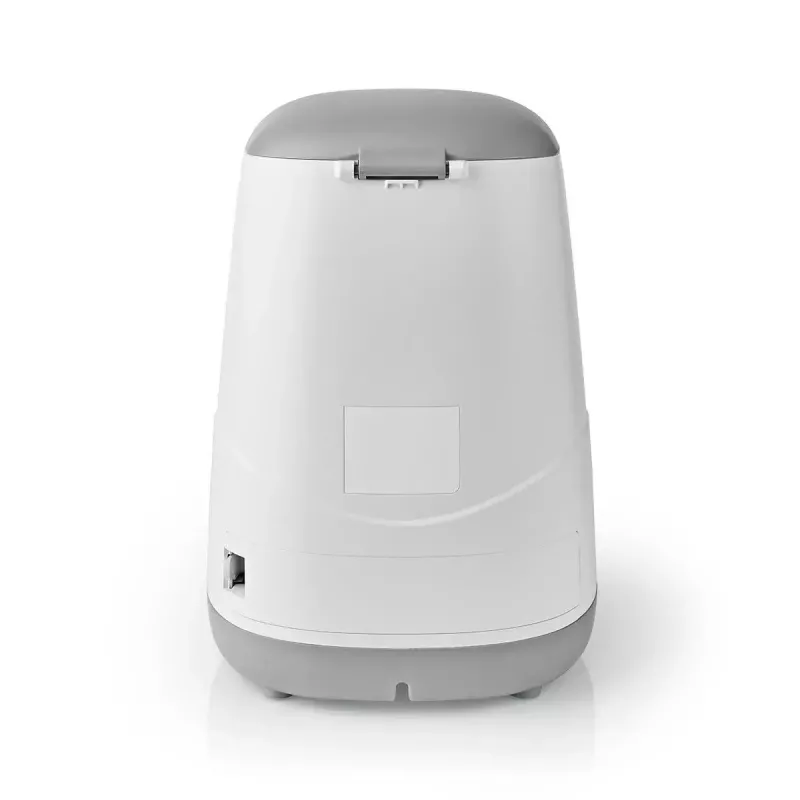 Kombinuotas automatinis ėdalo ir vandens dozatorius Nedis WIFIPET10CWT — pilkai baltas katėms ir šunims