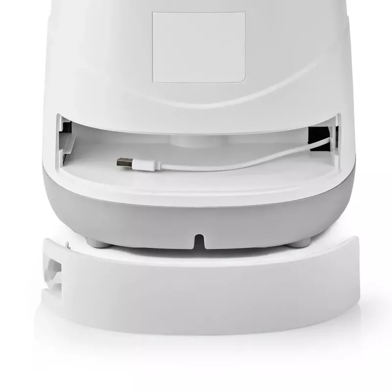 Kombinuotas automatinis ėdalo ir vandens dozatorius Nedis WIFIPET10CWT — pilkai baltas katėms ir šunims