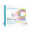 Nedis WIFILS51CRGB protinga juostinė šviesa Wi‑Fi, RGB, 24 W, 1 m laidas, 12 mm plotis