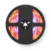 Nedis WIFILS51CRGB protinga juostinė šviesa Wi‑Fi, RGB, 24 W, 1 m laidas, 12 mm plotis