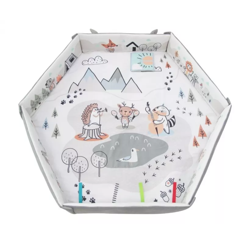 Milly Mally Baby Mat 5in1 Minky – daugiafunkcis kūdikių kilimėlis 5 viename