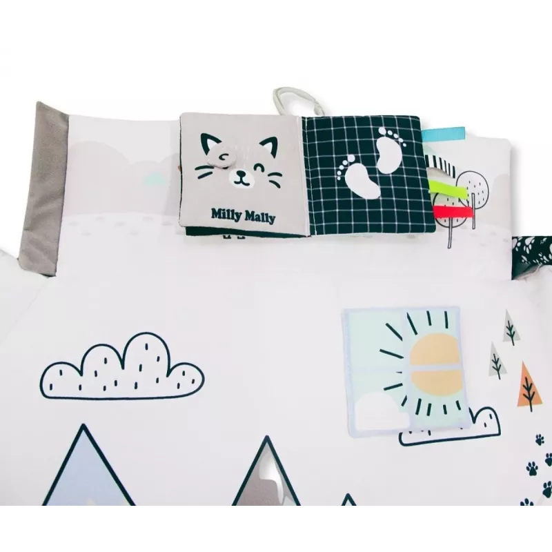 Milly Mally Baby Mat 5in1 Minky – daugiafunkcis kūdikių kilimėlis 5 viename