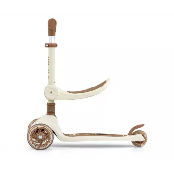 Paspirtukas vaikams milly mally Milly Mally Scooter Fuzzy Classic, smėlio spalvos