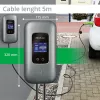 EV įkrovimo stotelė QOLTEC 3 fazių 22 kW 32 A su WiFi (model 52723)