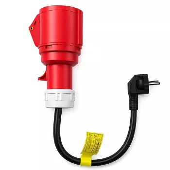 Maitinimo adapteris QOLTEC CEE 16A 5P 400V į SCHUKO 230V, modelis 52724