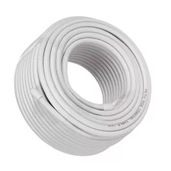 Koaksialinis kabelis MACLEAN MCTV-470 RG-6/U 25 m, baltas