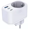 3MK Comfort Charger GaN 30W Baltas – USB maitinimo adapteris, 30W GaN išėjimas