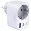 3MK Comfort Charger GaN 30W Baltas – USB maitinimo adapteris, 30W GaN išėjimas