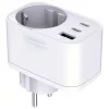 3MK Comfort Charger GaN 30W Baltas – USB maitinimo adapteris, 30W GaN išėjimas