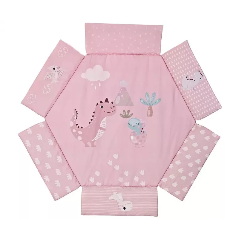 Ugdomasis kilimėlis Dino Pink TinyMini rožinis