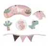 Ugdomasis kilimėlis Dino Pink TinyMini rožinis