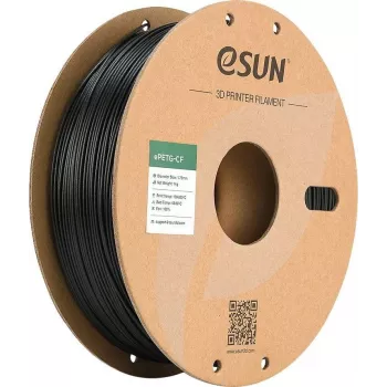 EPETG-CF 1,75mm JUODA 1kg ESUN 3D FILAMENTAS (EPETG-CF-P175B1)