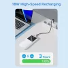 Power Bank USB 10000 mAh 22.5 W juodas FHKB0 Vention