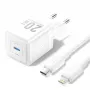 Mobilus sieninis įkroviklis USB-C 20W TZ-FEPW0-EU-02 Vention